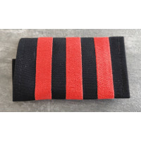 Triebfahrzeugführer Lokführer Schulterklappen Schulterstücke TYPE 2 Paar drei rote Balken zentriert Klett Deutsche Bahn