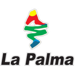 Aufkleber Autoaufkleber Sticker Wandtattoo "La Palma" 410 x 320 mm