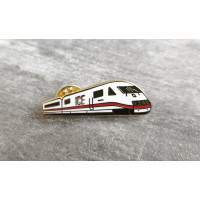 Anstecker Pin ICE 1 / ICE 2 BR 401 / 402 Triebzug DB Deutsche Bahn Anstecker goldfarbig