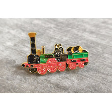 Anstecker Pin Dampflokomotive Adler