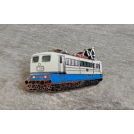 Anstecker Pin Elektrolokomotive BR 151 044-5 ozeanblau beige DB Anstecker Pin Elektrolokomotive BR 151 044-5 ozeanblau beige DB