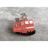 Anstecker Pin Elektrolokomotive BR 211 001 rot DR