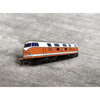 Anstecker Pin Diesellokomotive Diesellok BR 118 663-4 rot weiss DR