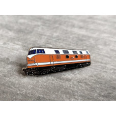 Anstecker Pin Diesellokomotive Diesellok BR 118 663-4 rot weiss DR