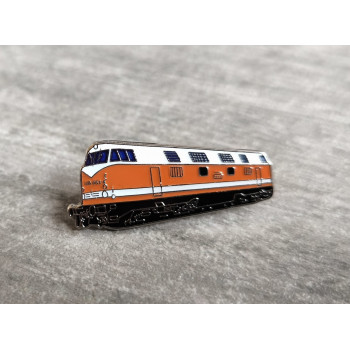 Anstecker Pin Diesellokomotive Diesellok BR 118 663-4 rot weiss DR Anstecker Pin Diesellokomotive Diesellok BR 118 663-4 rot weiss DR