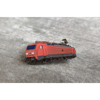 Anstecker Pin Elektrolokomotive Mehrsystemlokomotive BR 189 verkehrsrot DB