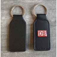 Leder-Schlüsselanhänger Rucksackanhänger DB Deutsche Bahn Logo