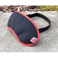 Schlafmaske DB UBK schwarz mit DB-Logo