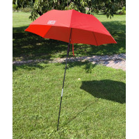 Fare Travelmate Camper Strand-Sonnenschirm Regenschirm DB-Logo rot UPF50+ 