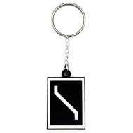 Schlüsselanhänger Rucksackanhänger Zs 6 Gegengleisanzeiger PLA 27x40x3mm