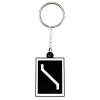 Schlüsselanhänger Rucksackanhänger Zs 6 Gegengleisanzeiger PLA 27x40x3mm