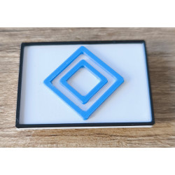 Merkhinweis magnetisch El 6 35x25x2mm PLA