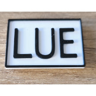 Merkhinweis magnetisch LUE 35x25x2mm PLA