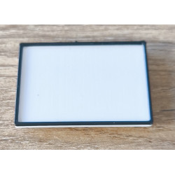 Merkhinweis magnetisch leer weiss 35x25x2mm PLA