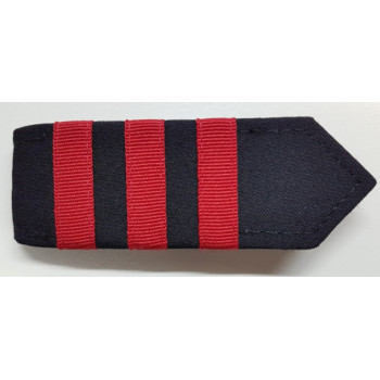 Triebfahrzeugführer Lokführer Schulterklappen Schulterstücke Paar 3 rote Balken Klett Deutsche Bahn