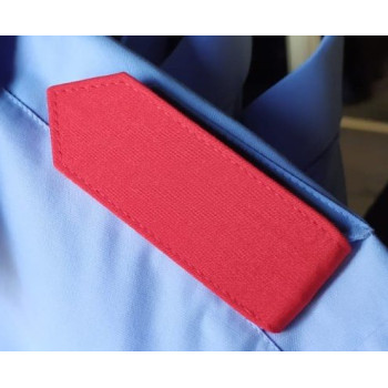 DB Sicherheit Schulterstücke Schulterklappen rot Paar Klett Paar