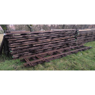 5 Meter Feldbahn Schiene Gleis Gleisjoch 600mm S10 Vignolschienen gebraucht 5 Meter Feldbahn Schiene Gleis Gleisjoch 600mm S10 Vignolschienen gebraucht