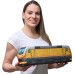 KisFa - Bombardier Traxx AC2 BR 145/185 gelb DB 56x9x14cm Elektrolokomotive 3D-Plüschkissen Eisenbahn Plüschzug