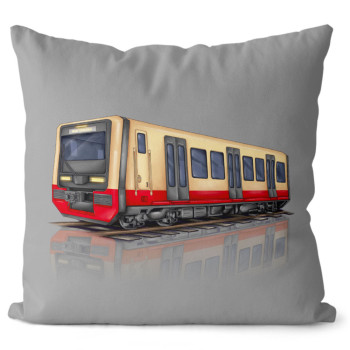 Kissen Grau „BR 484 S-Bahn Berlin DB“ 40x40 cm