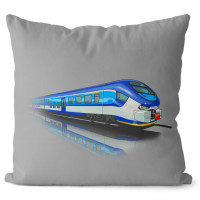 Kissen Grau "BR 844 Link II / Regioshark" Dieseltriebwagen 40x40 cm