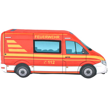 KisFa - Mercedes Benz Sprinter Feuerwehr Rettungswagen Ambulanz 41 cm lang 3D-Plüschkissen KisFa - Mercedes Benz Sprinter Feuerwehr Rettungswagen Ambulanz 41 cm lang 3D-Plüschkissen