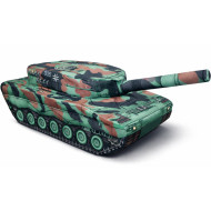 KisFa - Plüschpanzer Kissenpanzer Panzer Leopard 2 Bundeswehr Deutschland 74x20x26,5cm 3D-Kissen KisFa - Plüschpanzer Kissenpanzer Panzer Leopard 2 Bundeswehr Deutschland 74x20x26,5cm 3D-Kissen