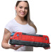 KisFa - Bombardier Traxx AC3 BR 147/187 rot DB 56x9x14cm Elektrolokomotive 3D-Plüschkissen Eisenbahn Plüschzug