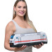KisFa - Talgo BR 105 ICE L Elektrolokomotive DB 3D-Plüschkissen Eisenbahn Plüschzug