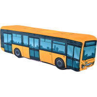 KisFa - Stadtbus IVECO Urbanway gelb 39 cm lang 3D-Plüschkissen KisFa - Stadtbus IVECO Urbanway gelb 39 cm lang 3D-Plüschkissen