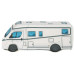 KisFa - Wohnmobil Camper Caravan weiss 3D-Plüschkissen 43x17x13cm Kissen KisFa - Wohnmobil Camper Caravan weiss 3D-Plüschkissen 43x17x13cm Kissen