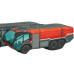 KisFa - Rosenbauer Panther Flughafen Feuerwehr rot 43x14x12 cm 3D-Plüschkissen