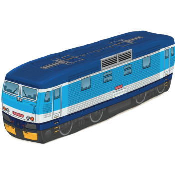 KisFa - Skoda BR 362 052-3 CD blau 50x13x8cm Elektrolokomotive 3D-Plüschkissen Eisenbahn Plüschzug KisFa - Skoda BR 362 052-3 CD blau 50x13x8cm Elektrolokomotive 3D-Plüschkissen Eisenbahn Plüschzug