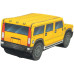 KisFa - Hummer H2 gelb yellow SUV Geländewagen 43x19x18cm 3D-Plüschkissen Kissen KisFa - Hummer H2 gelb yellow SUV Geländewagen 43x19x18cm 3D-Plüschkissen Kissen