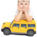KisFa - Hummer H2 gelb yellow SUV Geländewagen 43x19x18cm 3D-Plüschkissen Kissen KisFa - Hummer H2 gelb yellow SUV Geländewagen 43x19x18cm 3D-Plüschkissen Kissen