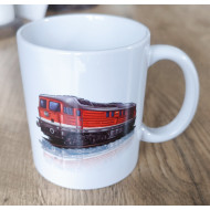 Tasse Kaffeebecher "Diesellok V 130 / 300 Ludmilla - DR" Keramik 300ml Tasse Kaffeebecher "Diesellok V 130 / 300 Ludmilla - DR" Keramik 300ml