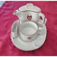 Mitropa Kaffeeservice Keramikgeschirr Set 6teilig Mitropa Kaffeeservice Keramikgeschirr Set 6teilig