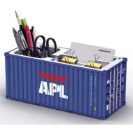 GF 20ft Container Stiftebox Büro Aufbewahrung 1:30 dunkelblau "APL"