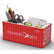 GF 20ft Container Stiftebox Büro Aufbewahrung 1:30 rot "Hamburg Süd"