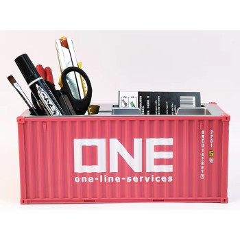 ZC 20ft Container Stiftebox Büro Aufbewahrung 1:30 pink "ONE" ZC 20ft Container Stiftebox Büro Aufbewahrung 1:30 pink "ONE"