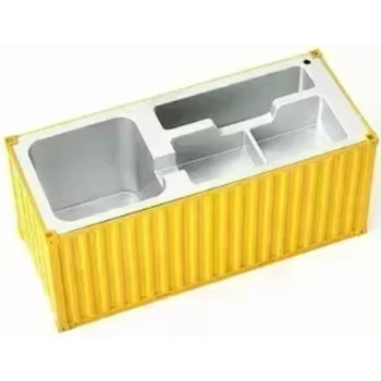 GF 20ft Container Stiftebox Büro Aufbewahrung 1:30 gelb unbedruckt