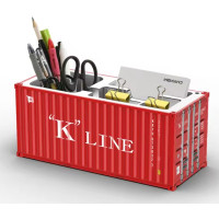 ZC 20ft Container Stiftebox Büro Aufbewahrung 1:30 rot "K-Line"