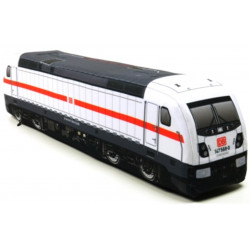 KisFa - E-Lok Bombardier Traxx 147 568-0 IC Intercity DB AG 53cm lang 3D-Plüschkissen Lokomotive Eisenbahn