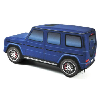 KisFa - Mercedes-Benz AMG G63 dunkelblau 43 cm lang 3D-Plüschkissen SUV Geländewagen KisFa - Mercedes-Benz AMG G63 dunkelblau 43 cm lang 3D-Plüschkissen SUV Geländewagen