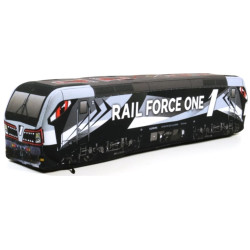 KisFa - E-Lok Siemens Vectron BR 193 623-6 Rail Force One 53,5 cm lang 3D-Plüschkissen Lokomotive Eisenbahn