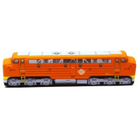 KisFa - Diesellok NOHAB AA16 M61 019 MAV orange 49 cm lang 3D-Plüschkissen Lokomotive Eisenbahn