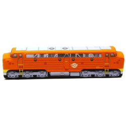 KisFa - Diesellok NOHAB AA16 M61 019 MAV orange 49 cm lang 3D-Plüschkissen Lokomotive Eisenbahn KisFa - Diesellok NOHAB AA16 M61 019 MAV orange 49 cm lang 3D-Plüschkissen Lokomotive Eisenbahn