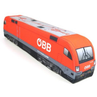 KisFa - E-Lok Siemens EuroSprinter/Taurus 1116 021-5 ÖBB 54 cm lang 3D-Plüschkissen Lokomotive Eisenbahn KisFa - E-Lok Siemens EuroSprinter/Taurus 1116 021-5 ÖBB 54 cm lang 3D-Plüschkissen Lokomotive Eisenbahn