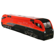 KisFa - E-Lok Siemens EuroSprinter/Taurus 1116 202-3 ÖBB Railjet 54 cm lang 3D-Plüschkissen Lokomotive Eisenbahn KisFa - E-Lok Siemens EuroSprinter/Taurus 1116 202-3 ÖBB Railjet 54 cm lang 3D-Plüschkissen Lokomotive Eisenbahn