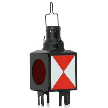 Miniatur Teelicht-Zugschlussleuchte Zugschlusslaterne Signal Zg 2 Zugschluss Schlusssignal 150x65x65mm
