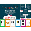 Signalkarten Eisenbahnsignale Österreich + Liechtenstein - Set mit 119 Lernkarten gemäß ÖBB DV V2 Signalvorschrift !NEU!